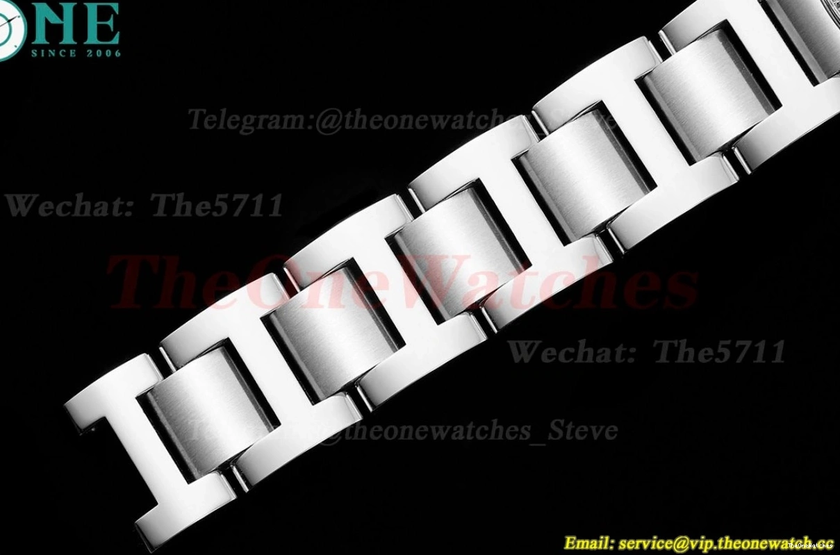 SS Cartier White AF De Bleu Dial SS Ballon 28mm Quartz 0227